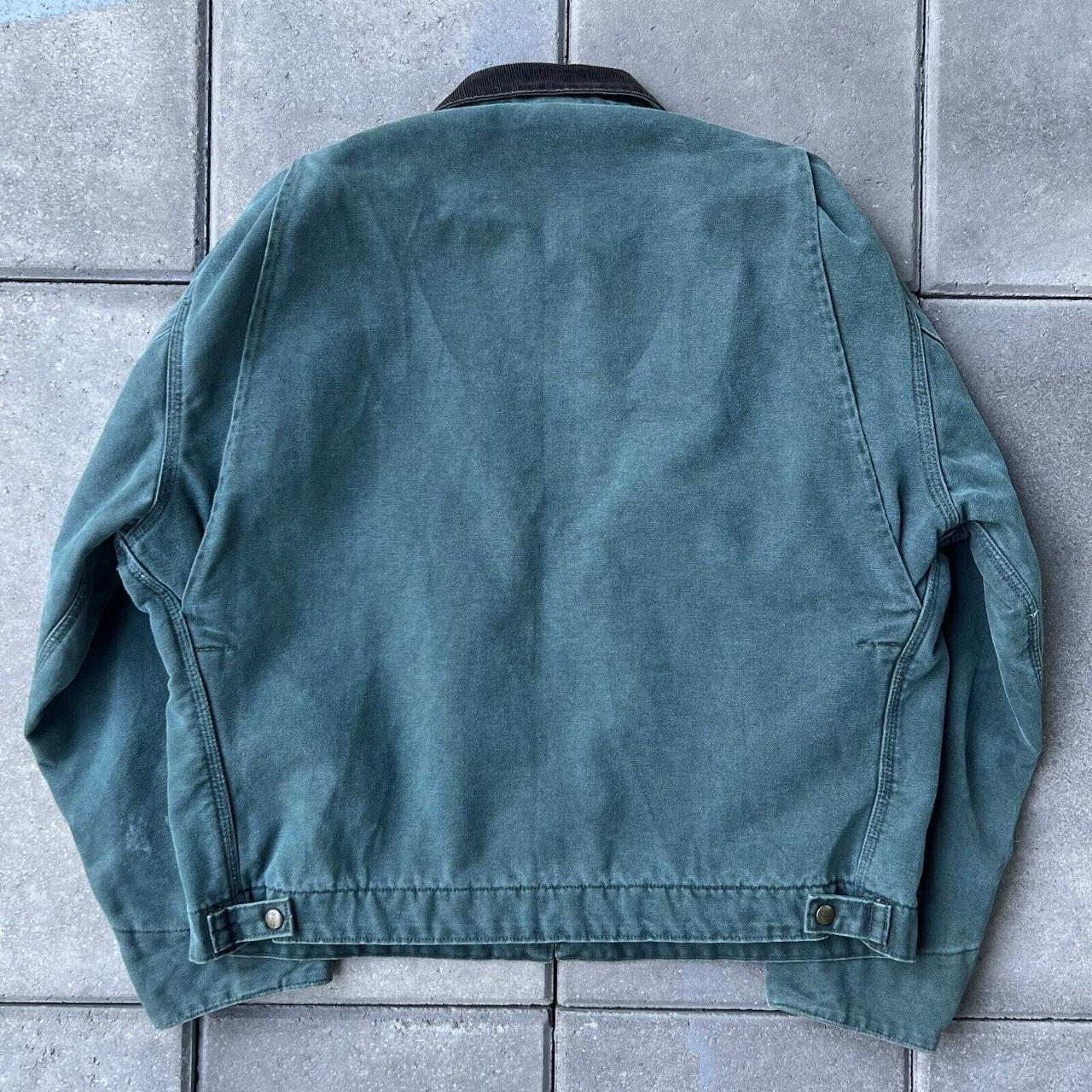 Carhartt J43 HTG Hunter Green Detroit Jacket 90s Union Made