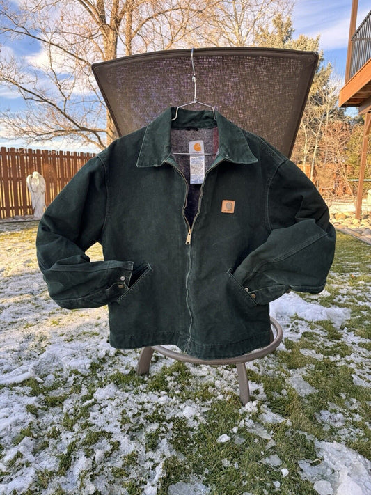 Carhartt J146 Spruce Detroit Jacket in size Large Regular