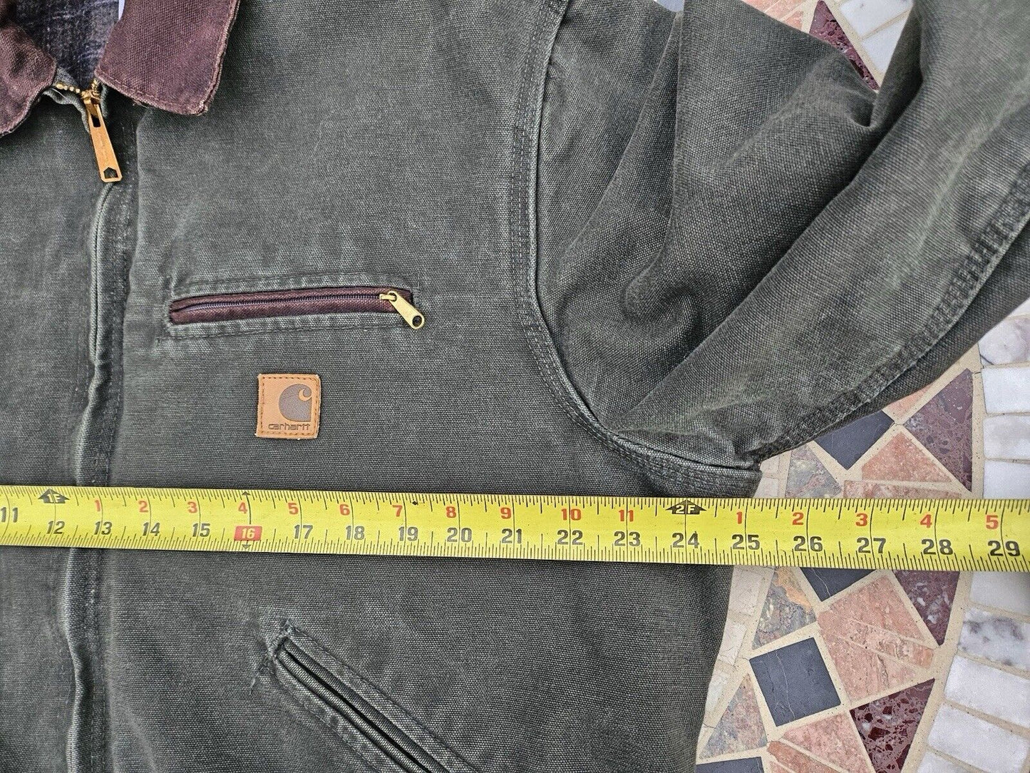 VTG Carhartt J97 MOS Large Regular Detroit Jacket