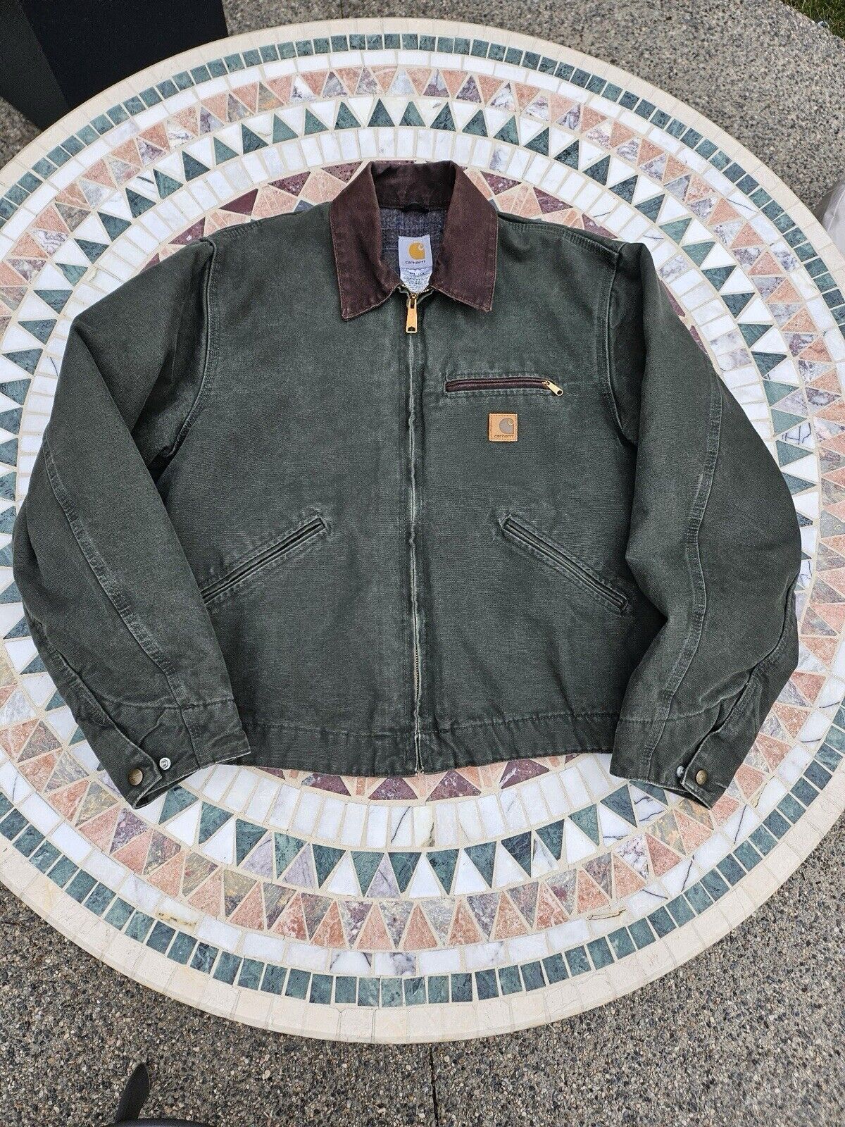 VTG Carhartt J97 MOS Large Regular Detroit Jacket