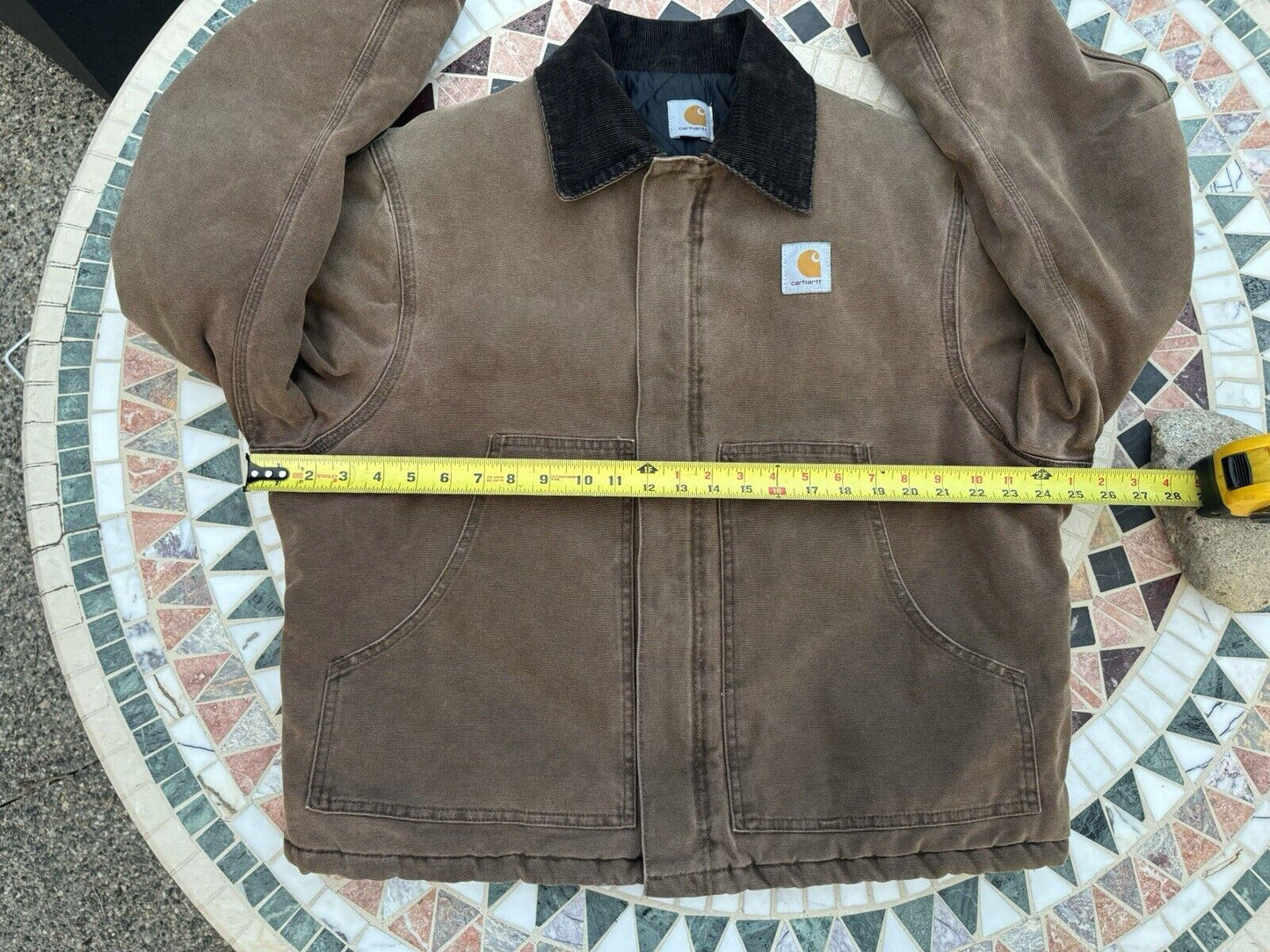 VTG Carhartt J22 CHT Large Regular Jacket ~chestnut brown j02 jq185 m l dkb coat