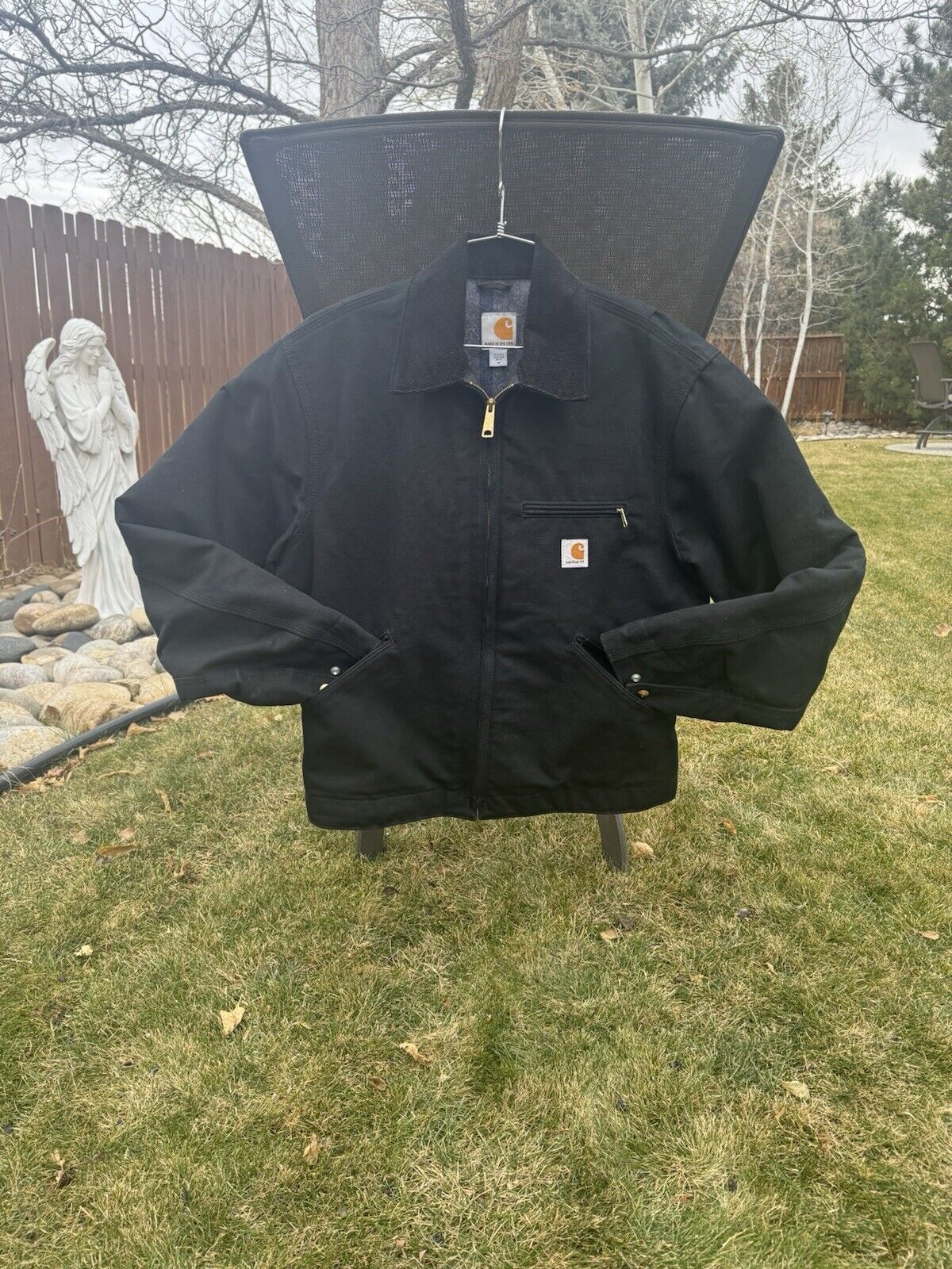 Carhartt J001 BLK MEDIUM Detroit Jacket ~ USA