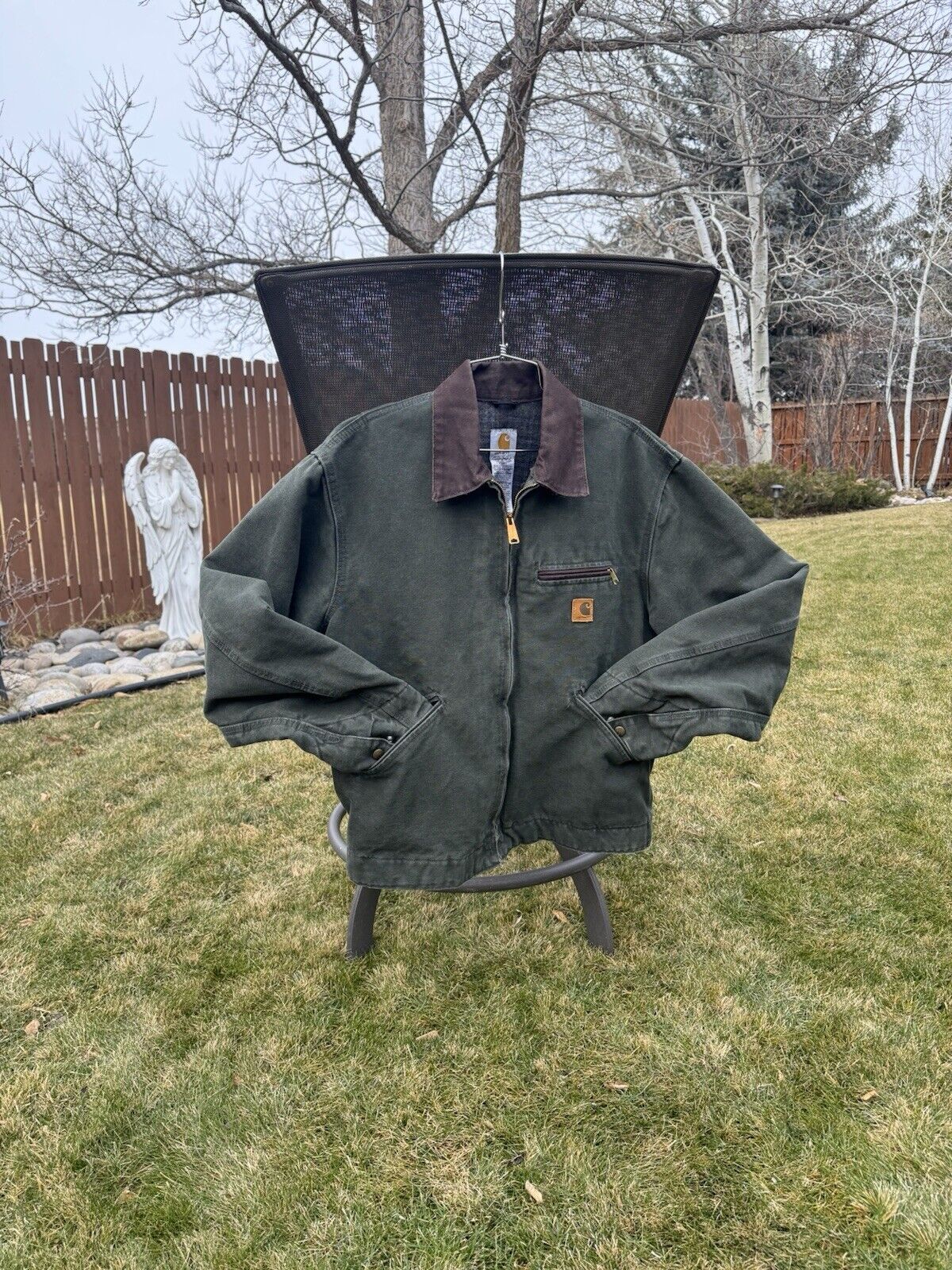 VTG Carhartt J97 MOS Large Regular Detroit Jacket