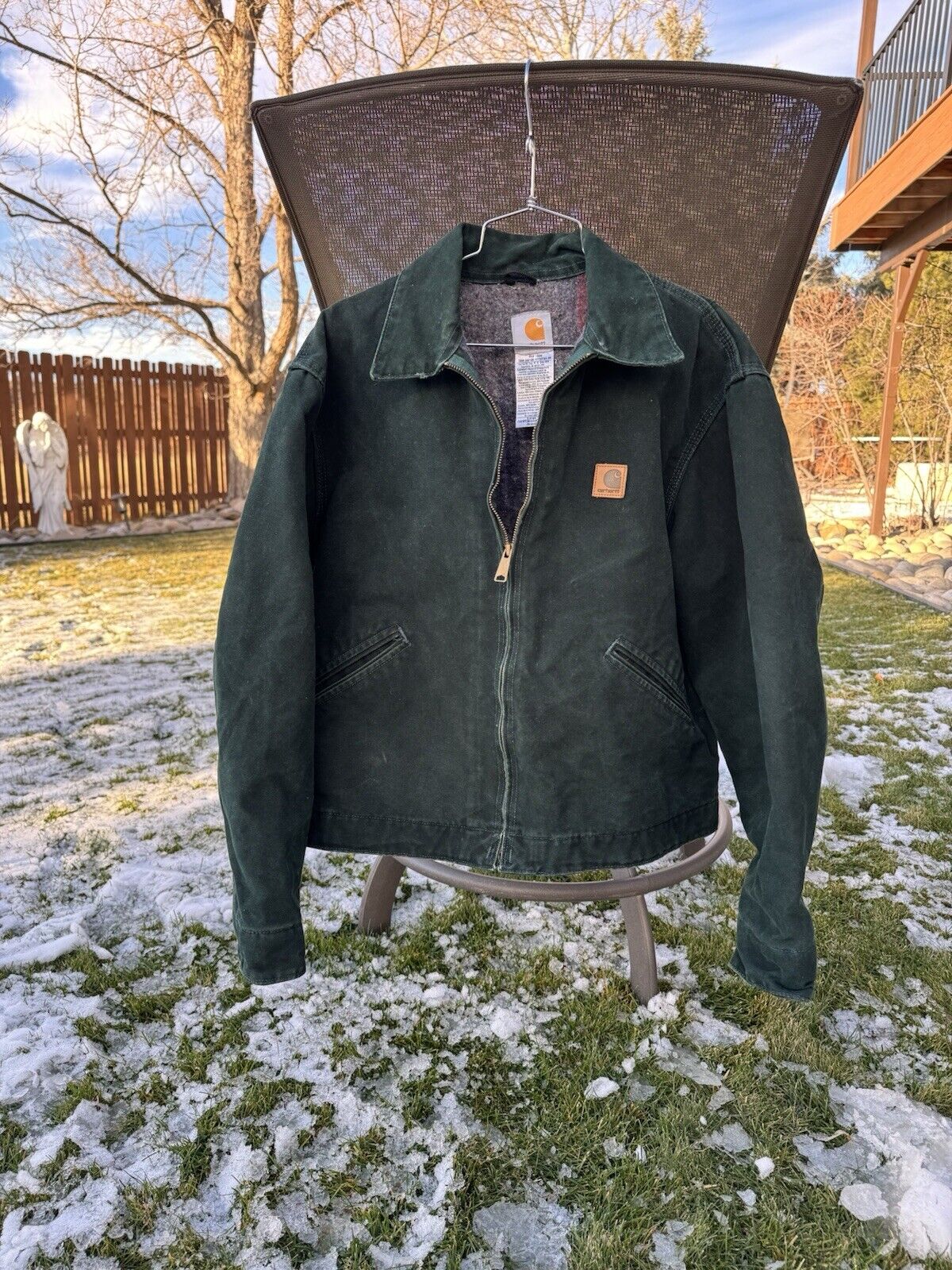 Carhartt J146 Spruce Detroit Jacket in size Large Regular