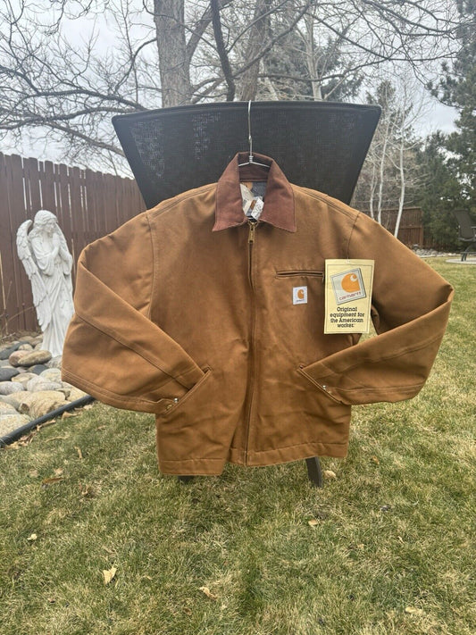 VTG NWT Carhartt 6BLJT 40T MEDIUM Tall Detroit Jacket ~ USA