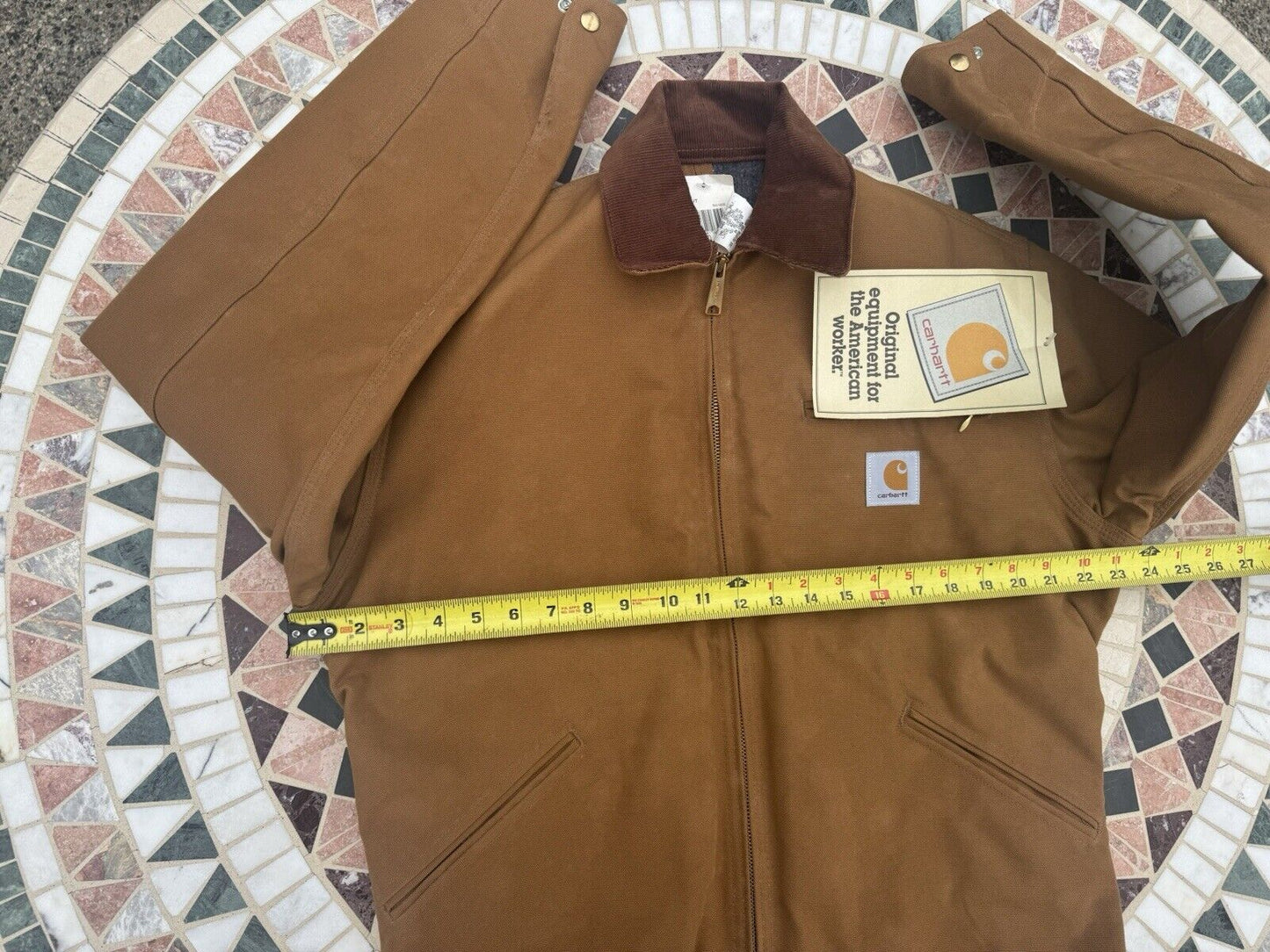 VTG NWT Carhartt 6BLJT 40T MEDIUM Tall Detroit Jacket ~ USA