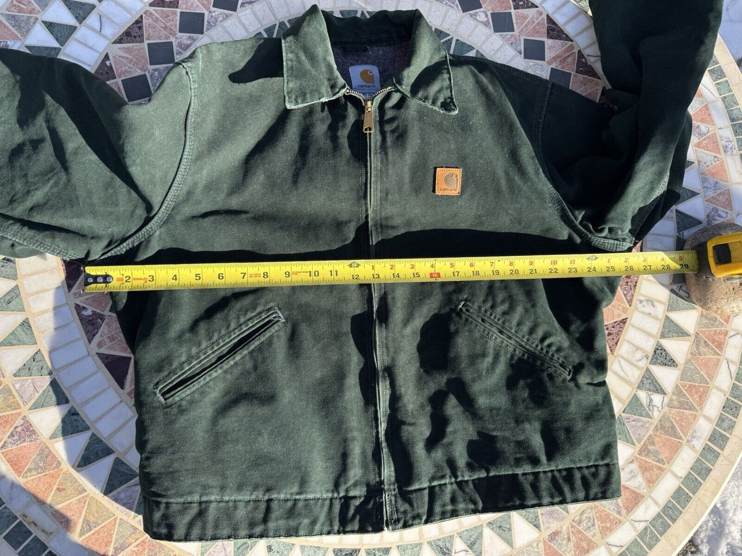 Carhartt J146 Spruce Detroit Jacket in size Large Regular